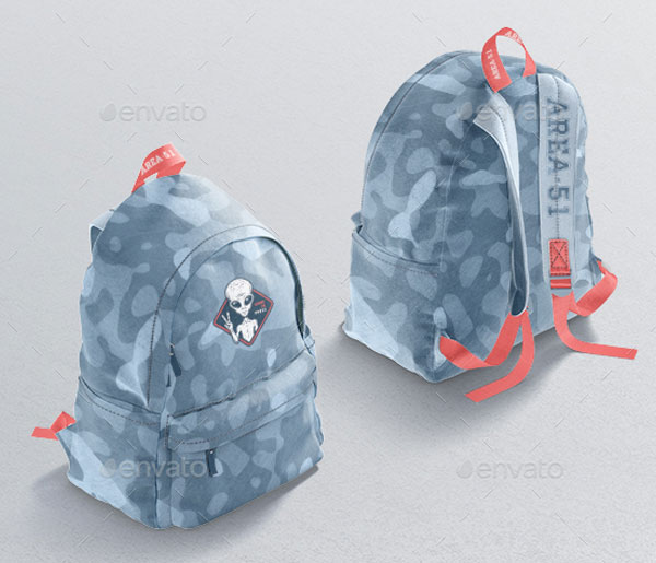 Backpack PSD Mockup