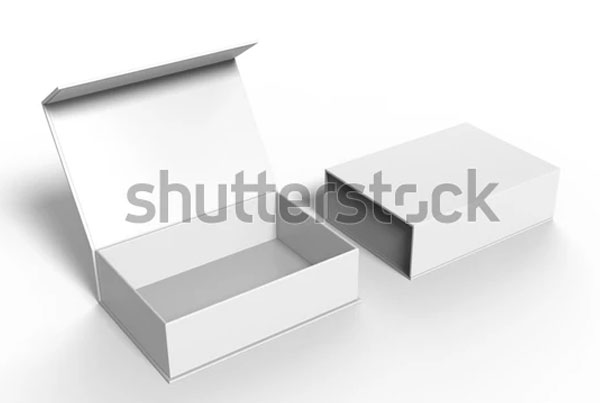 Blank Cardboard Box Mockup