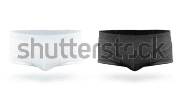 Blank Men's Underpants Mockup
