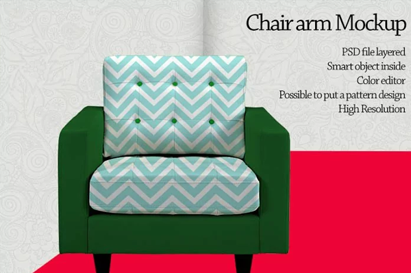 Chair Arm Mockup