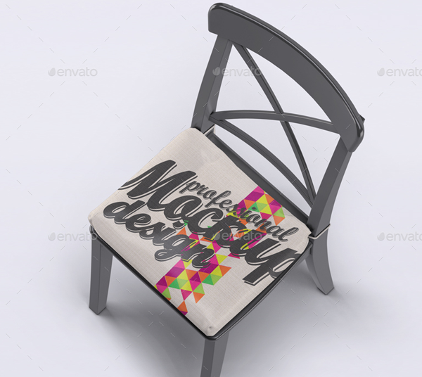 Chair Cushions Mockup