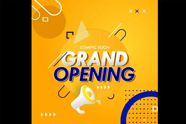 Creative Grand Opening Instagram Banner Design