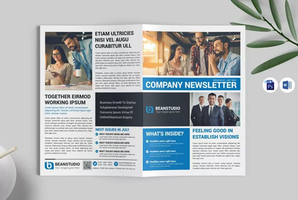 Ecommerce Company Newsletter Template