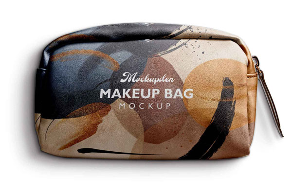 Free Makeup Bag Mockup
