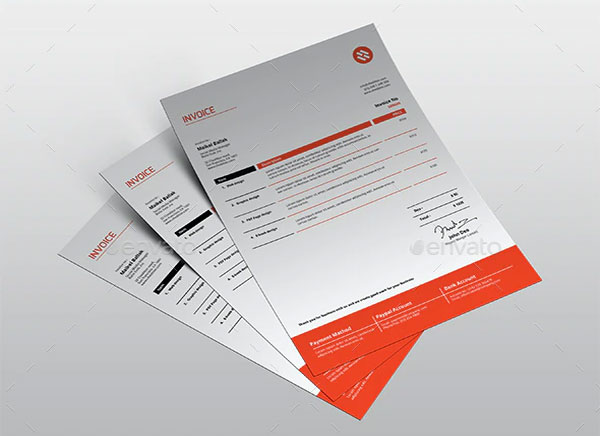 Lease Invoice Print Template