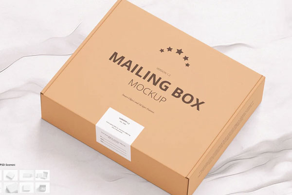Mailing Box Mockups