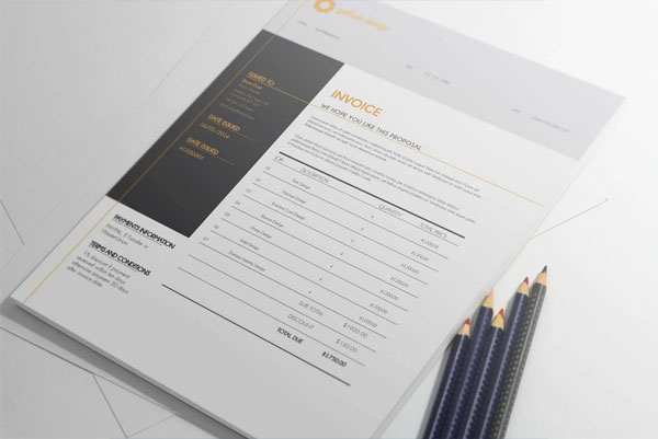 Retail Business Invoice Template