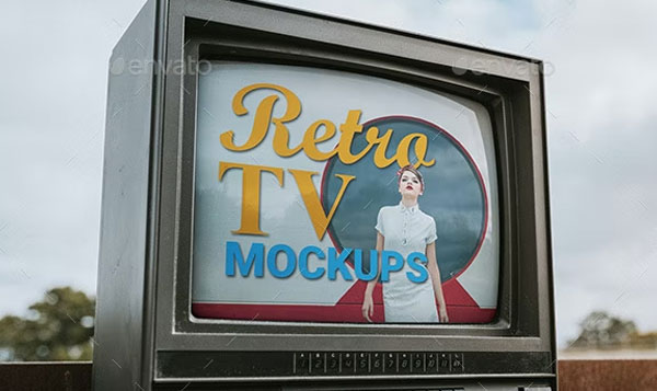 Retro Tv Mockups