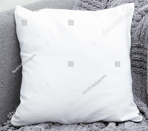 White Pillow Mockup