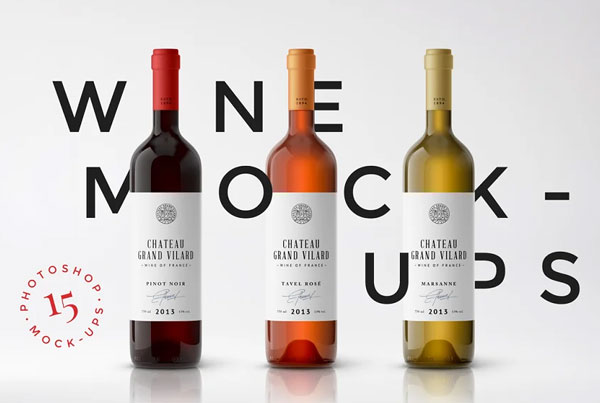 Wine Packaging Mockups