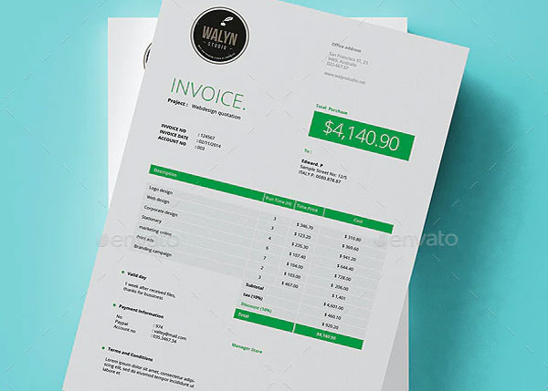 Accounting Service Invoice Bundle Offer
