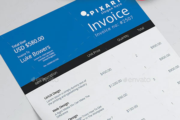 Accounting Service Invoice Templates