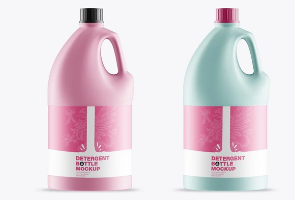 Best Detergent Bottle Photoshop Mockup