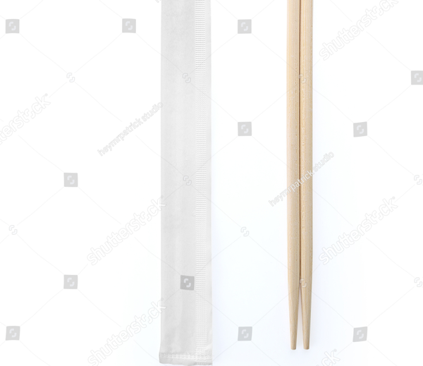 Blank Wooden Chopstick Mockup