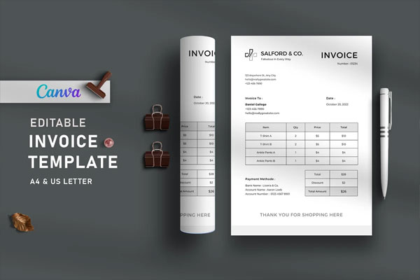 Business Service Invoice