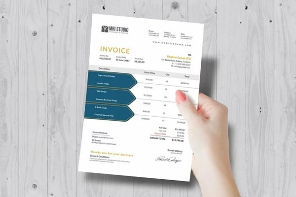 Commercial Cleaning Invoice Ai Template