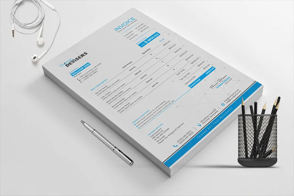 Commercial Cleaning Invoice Excel Template