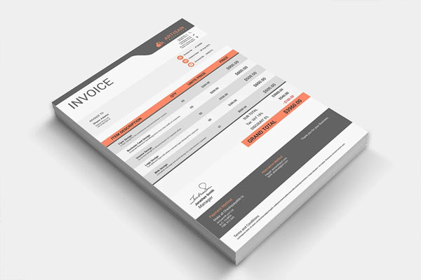 Download Commercial Rental Invoice