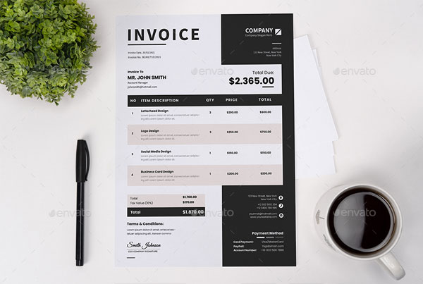 Download Hotel Invoice Template