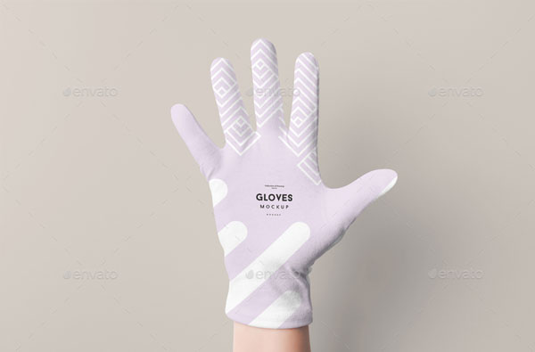 Gloves Mockup