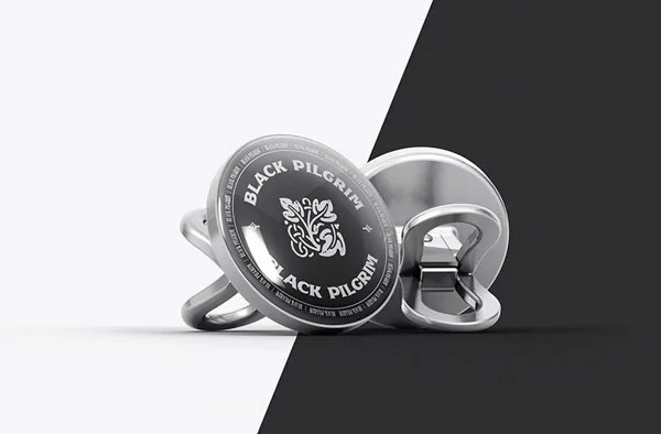 Lapel Badge Photoshop Mockup