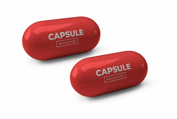 Medicine Capsule Pill Mockups