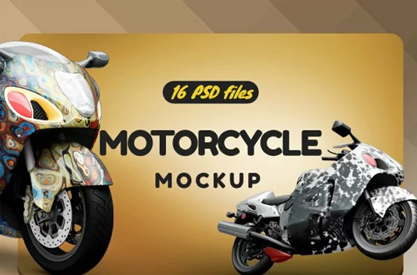 Motorcycle Mockup