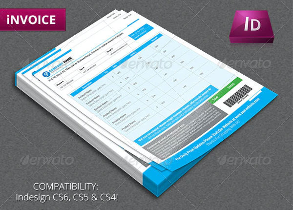 Multipurpose Accounting Service Invoice Template
