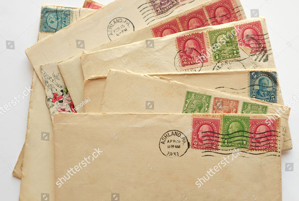 Old Post Stamps