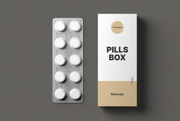 Pills Box Mockups