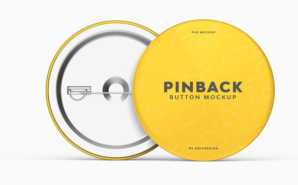 Pinback Button Mockup