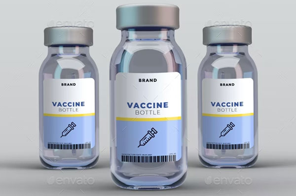 Vaccine Vial Mockups
