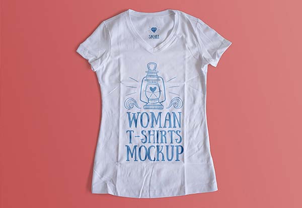 Female Free T-Shirt Mockups