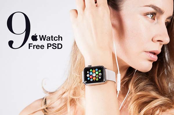 Free Apple Watch Mockups Bundle