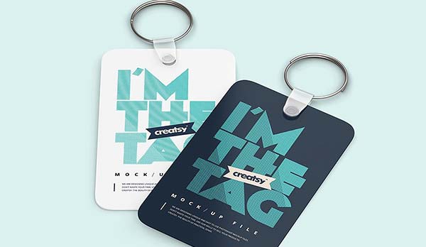 Free Download For Keychain Mockup