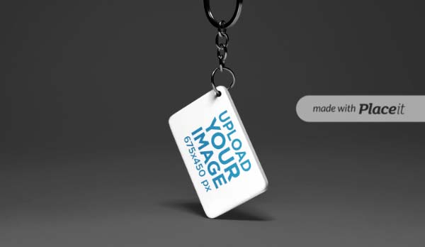 Free Keychain Vector Template