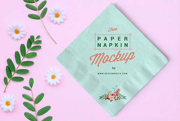 Free Napkin Mockups