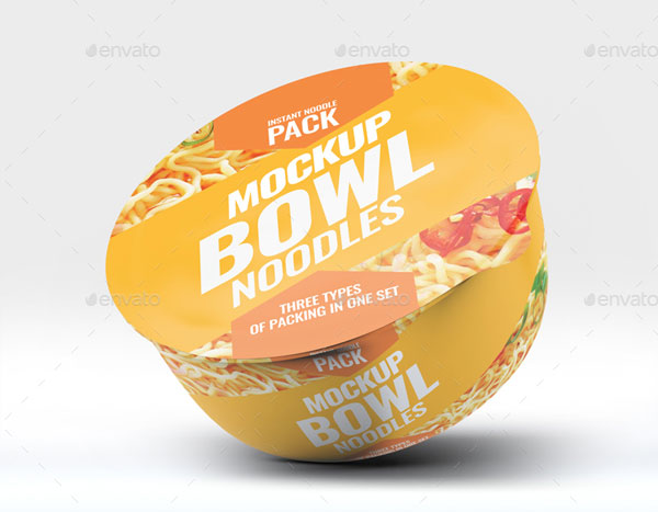 Instant Food Bowl Mockup Bundle