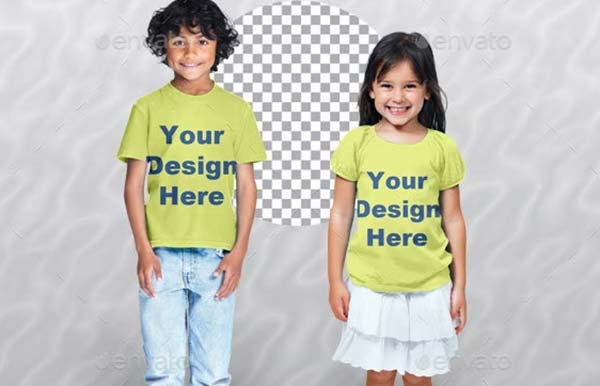 Kids T-Shirts Mockups