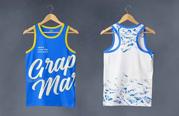 Premium Mens Tank Top Mockup