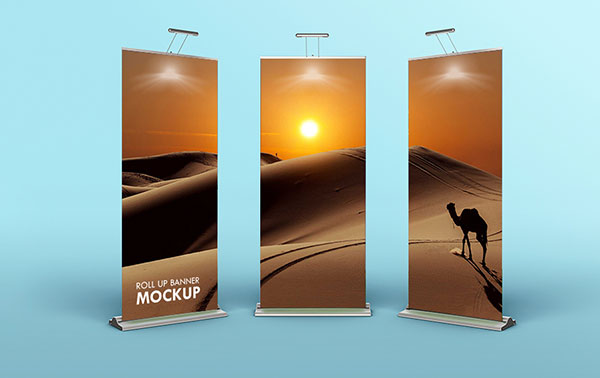 Rollup Banner Free Mockup