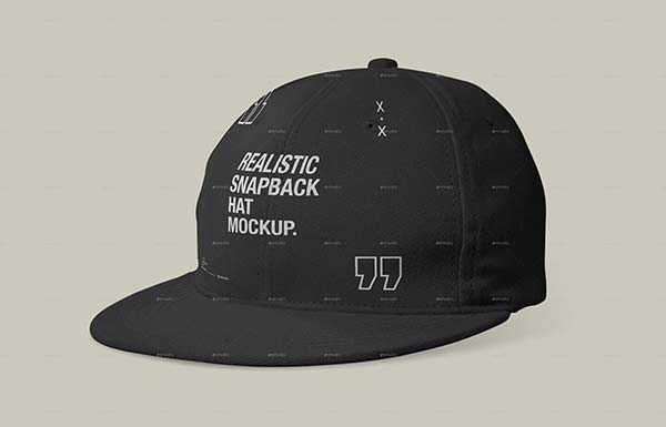 Snapback Hat Mockup