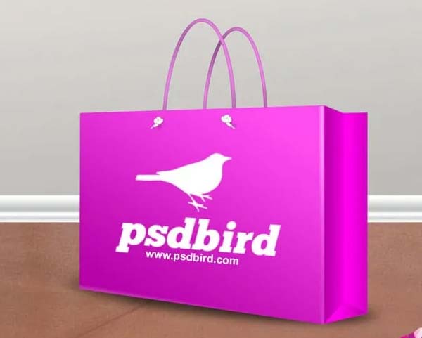 Best Free Shopping Bag PSD Mockup