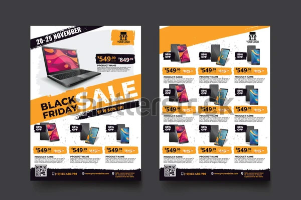 Black Friday Sale Promotion Flyer