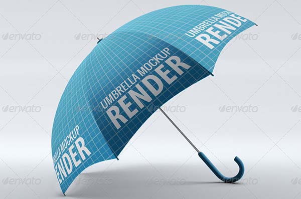 Blank Umbrella Mockup Photoshop