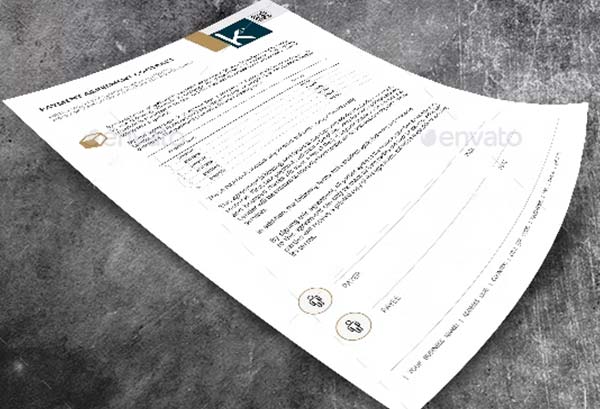 Business Payment Agreement Contract Template
