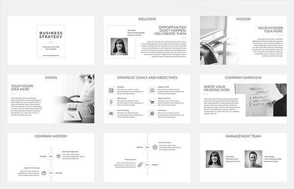 Business Strategy PowerPoint Template