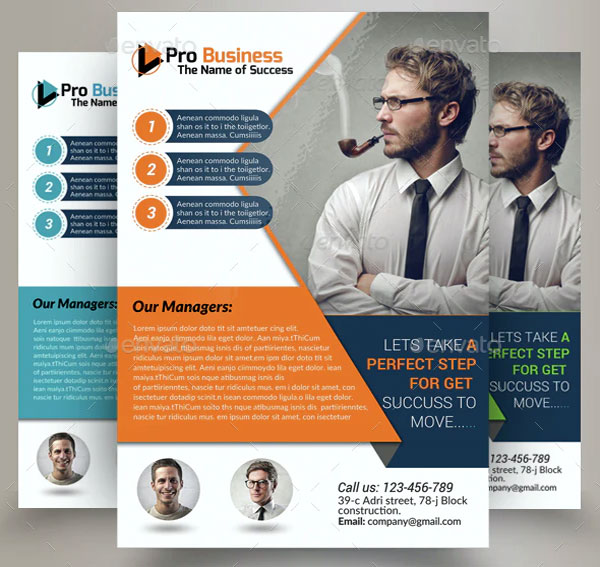Business Training Agency Flyer Template