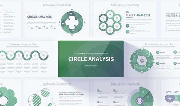 Circle Analysis PowerPoint Slides Template