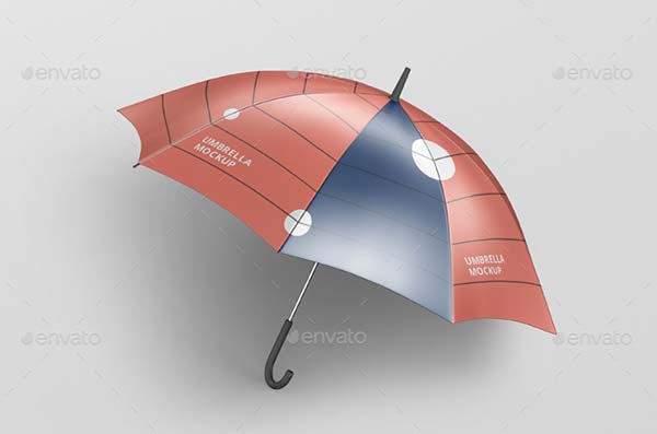 Customizable Umbrella PSD Mockup